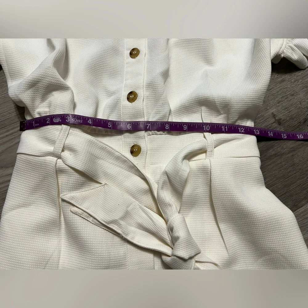 Entro boutique Waffle Knit Romper size S - Picture 5 of 7